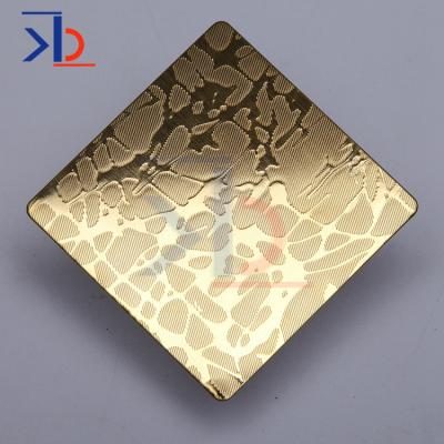 China Decoration Pattern Embossing Stainless Steel Plate 201 304 316 Decorative Polished 316l 430 Gold Embossed Stainless Steel Sheet for sale