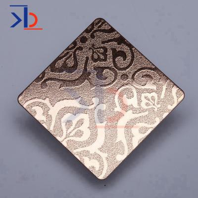 China Decorative Stainless Steel Kitchen Wall Panels Color Embossed Stainless Steel Cold Sheets Stainless Steel Plate for sale