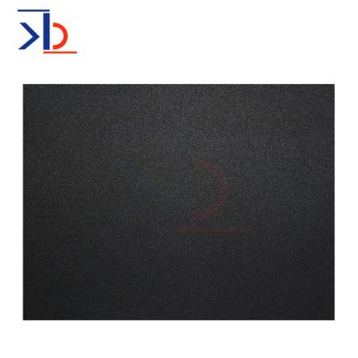 China Construction finish stainless steel sheet sus 304 black pearl blast decorative black matte decoration colored sheet for sale