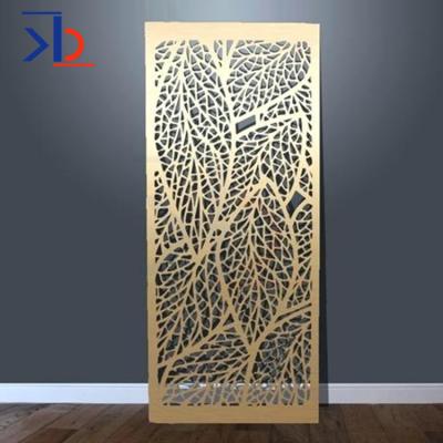 China PVD Plating Modern Cheap Bedroom Metal Panel Room Dividers Stainless Steel Home Room Dividers Screen Decorative Steel Screens Partition for sale