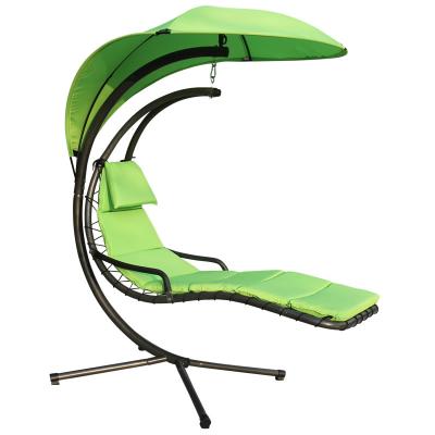 China Modern Balance Hanging Chair Hammock Swing Chair Garden Patio Curved Swing Chair Outdoor Swing Chair for sale