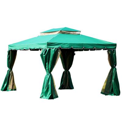 China Durable Aluminum Patio\Garden\Garden Gazebo Luxury Outdoor Gazebo With Mosquito Netting for sale