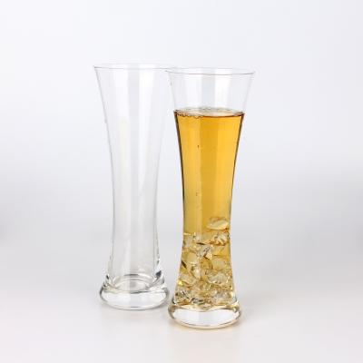 China Have In Stock New Design High Quality Hot Sale Popular Big Shape 350ml Beer Glass Mug Free Sample for sale