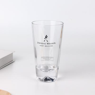 China Have In Low MOQ Crystal Glass Stock Cheap Beer 16oz Pint Glass Custom Logo for sale