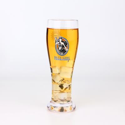 China 16 Ounce High Quality Beer Classic Clear Mixing Glass Tumbler for sale