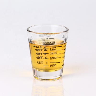 China Wholesale CLASSIC 1.5 Ounce Shot Glass Sets With Custom Logo Heavy Base Sublimation Shot Glass for sale