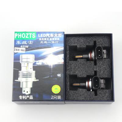 China Hot Sale Led Headight Car Led Headlight 4800LM 6500K White Light 9005 Led Headlight Strong Light Bulb for sale