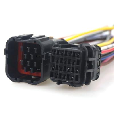 China 16 Pin Automotive Automotive Male and Female dj7163y Electric Vehicle Controller Connector ECU Connector Harness Plug Sealed for sale