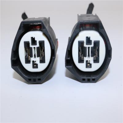 China Plastic 2 Pin Automobile Water Tank Electric Fan Harness Plug Electric Fan Connector Set for sale