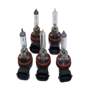 China Plastic+metal+glass Original Knocked Down H8 H9 H11 Car Led Headlight Bulb Factory Auto Light Car Lamp Halogen Bulb for sale