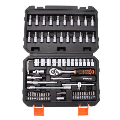 China Portable And Durable Realtek Socket Set And Bit Set Mechanic Tool Car Repairing for sale