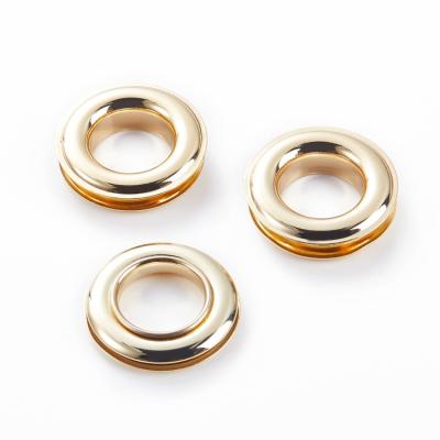 China NIUNIU Nickel Free Factory Wholesale Best Quality Custom Design Metal Rose Gold Eyelets Rings For Garment And Curtain for sale