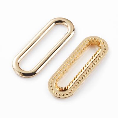 China Wholesale different sizes nickel free metal eyelet oval grommet for sale