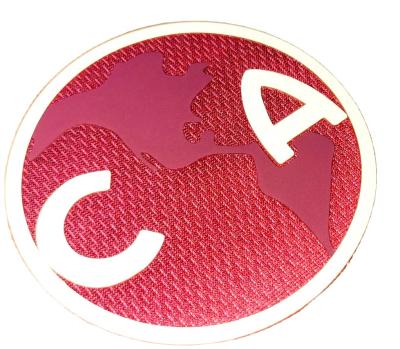 China Custom 3D Heat Transfer Silicone Heat Transfer 3D Logo Rubber Label Logo for sale