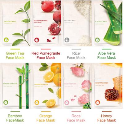 China 2021 Hot Sale Facial Mask Manufacturer Wholesale Nourishing Skin Care Fruit Beauty Whiten Moisturize Facial Mask for sale