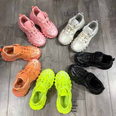 China Fashion Trend Brand Logo Custom Original Quality Balanciaga Shoes Women Sports Sneakers Men Air Cushion Triple S Trainers Running Shoes for sale