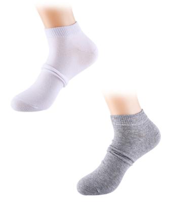 China Best 100% Cotton Antibacterial Same Socks High Quality Black And White Cheap Men's Ankle Socks for sale