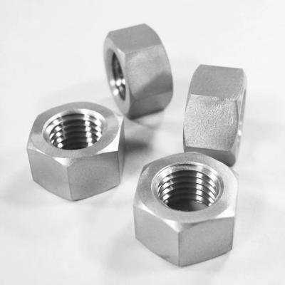 China Corrosion Resistance Titanium Flange Bolts Nuts Titanium Bolt Nuts Complete With 2 Lock Nuts for sale