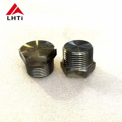 Cina Forged Titanium Stud Bolt Nuts Lightweight Nature/Colored CNC Fasteners With Tolerance 0.13mm in vendita