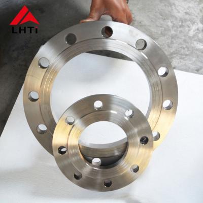 China Blank Flange Plate DIN2501 Gr2 PN10 Titanium Plate Flange PL Flange Pipe Flange Plate For Pipeline Systems à venda