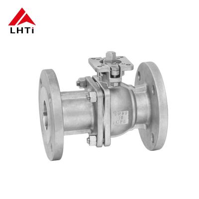 China Two Way Ball Valve ASME DN 15 Gr2 Titanium Industrial Ball Valve High Pressure Release Valve for sale