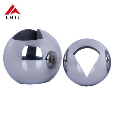 China Grade 1/2 Titanium V Type Ball Valve With Strength Titanium Balls And Soft Seat for sale