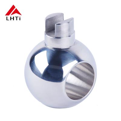 China Grade 7 Titanium Ball Valve For Biological Compatibilit for sale