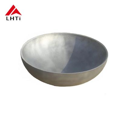 中国 Titanium Alloys Titanium Hemispherical Dish Tank titanium grade 1 Gr1 Gr2 Titanium Head Dish Titanium Equipment for energy production 販売のため