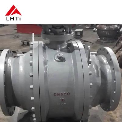 China ASME Two Way Ball Valve DN 15 Gr2 Gr5 Titanium Industrial Ball Valve High Pressure Release Valve for sale