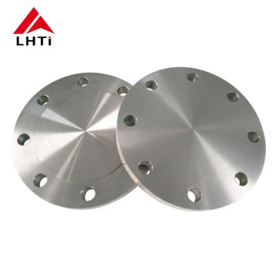 China Forged 05 Gr2 Titanium Blind Flange Polished Surface EN10204.3.1 for sale