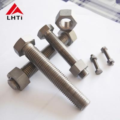 China CNC bearbeitete Titanhexagonkopf Bolzenmuttern DIN933 DIN934 maschinell zu verkaufen