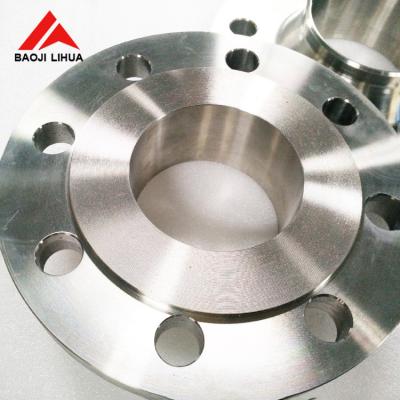 China Flat Face Weld Neck Flange , Forged Chemical Industry Titanium Flange for sale