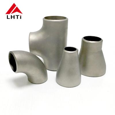 China Gr12 Pickled Long Radius 90 Degree ASME B16.9 Titanium Elbow for sale