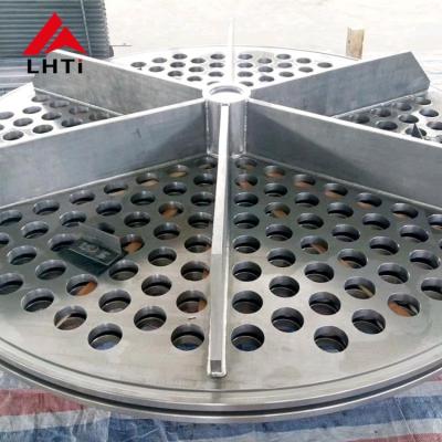 China ASME B381 Titanium Equipment Titanium Exchanger Tube Sheet CNC Machining for sale