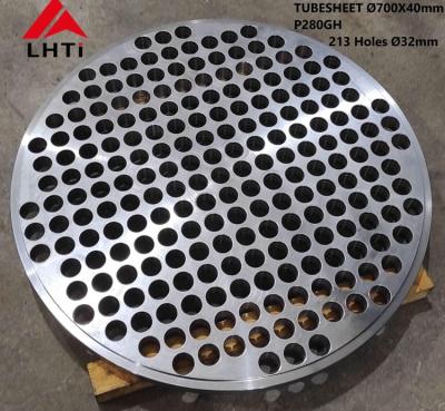 China Gr5 Heat Exchanger Titanium Equipment Forged Titanium Tube Sheet ASTM B265 for sale