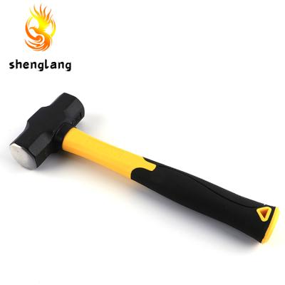 China Double-Face Carbon Steel Hammer Octagonal With Fiberglass Handle for sale