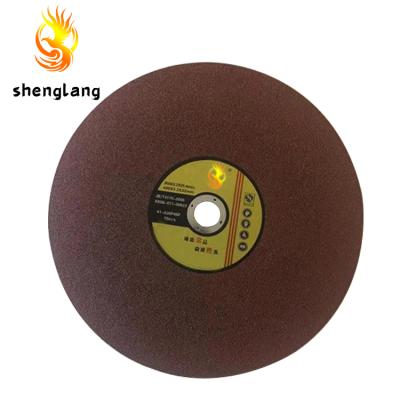 China 16 Inch Grinder Cutting Disc 1.2 mm- 3.2 mm High Tensile Flexural Strengh for sale