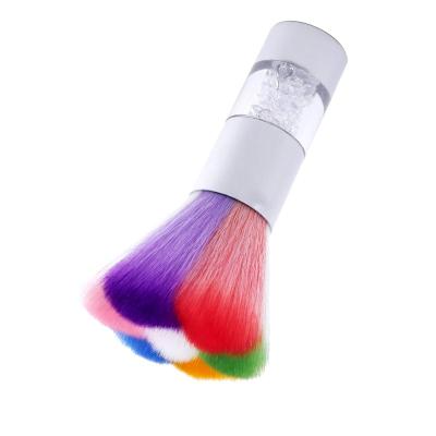 China The Soft Colorful Nail Art Dust Remover Soft Nail Brush Cleaner for Acrylic Nails, Makeup Powder Brushes for sale