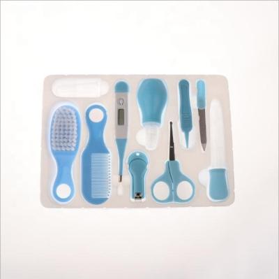 China BPA Free 10 in 1 Baby Care Kit Infant Baby Healthcare Grooming Kit for sale