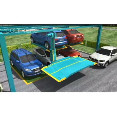 China Hydraulic Parking Equipment Auto Car Lift Independent Parking System 2t-2.5t for sale