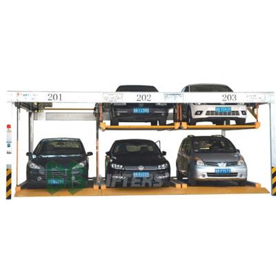 China Lifting And Sliding Car Parking Lift / Puzzle Parking System 2500kg for sale