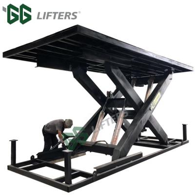 China Hydraulic Underground Scissor Parking Car Lift Automatic Parking Systems 5000 Kg / 10000kg for sale