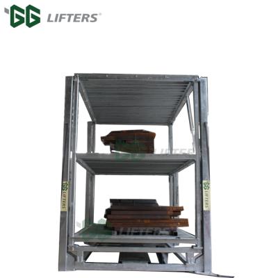 China CE Certified UFS 3 Levels Underground Hydraulic Parking Underground Car Lift 5000x1850x1550mm for sale