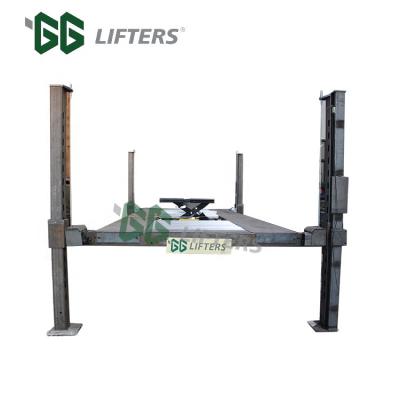 China Courier Car Parking Lift For Suv With 4 Post Mechanical Parking Equipment 5000kg (11000 lbs) for sale