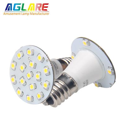 China Theme park Aglare YJLED-018 CE ROHS China patent best-selling AC24V 110V 220V 12pcs fairground led lights e14 60V for sale