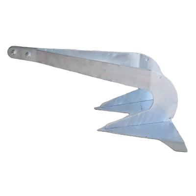 China Marine Hardware Wing Anchor for Boats HDG Yacht Calculation Weight Original Marine Jiangsu Steel Outboard Plate Anchor for sale