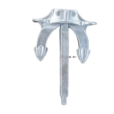 China Marine Hardware Hall Anchor for Boats HDG Yacht Computing Weight Original Marine Jiangsu Steel Plate Outboard Anchor for sale