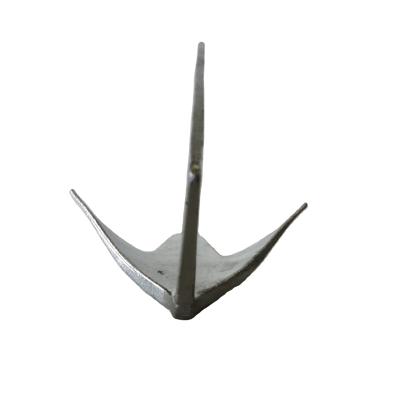 China Q235 Hot Dipped Galvanized High Carbon Steel Holding Pool Anchor Welding Bruce Anchor for sale