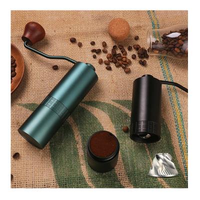 China Viable Mini Portable Espresso Coffee Manual Coffee Grinder with Stainless Steel Burrs for Cafe Baristap for sale