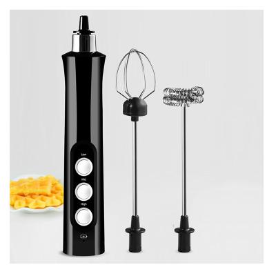 China High Quality Viable Stainless Steel Full Automatic Electric Espresso Heating Manual Handheld Milk Frother For Home Latte Milk Steamer for sale